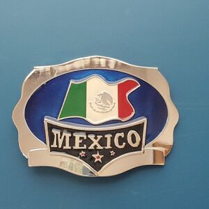 Mexico belt buckle  